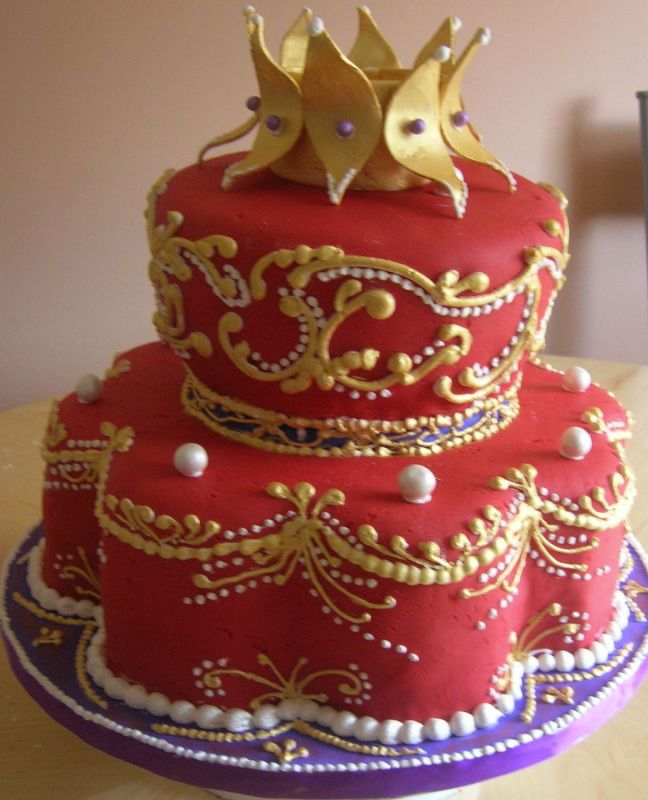 ReBlack Girl Wedding Cakes an image I love red and purple together