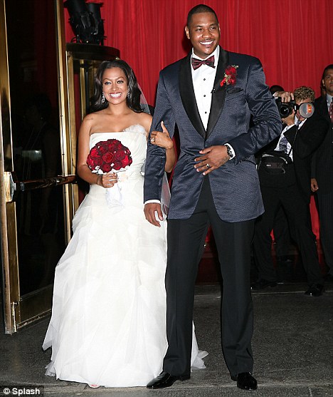 lala carmelo anthony wife. Carmelo Anthony married