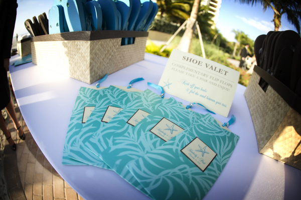 Beach Theme Programs Click photo to see more wedding program samples