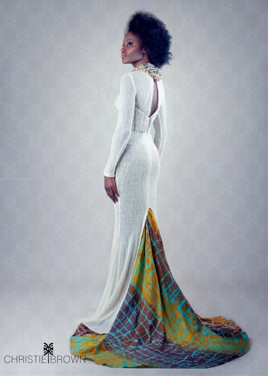 African Inspired Wedding Gown