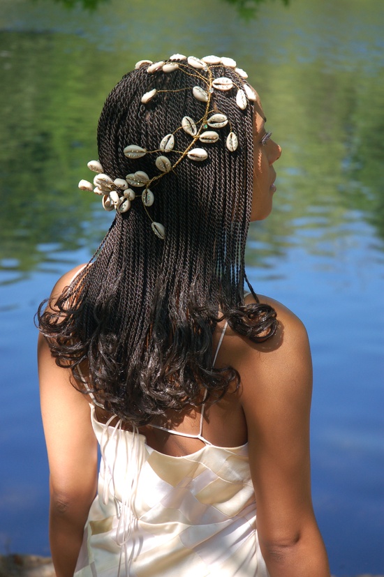 African American Bridal Hair twists