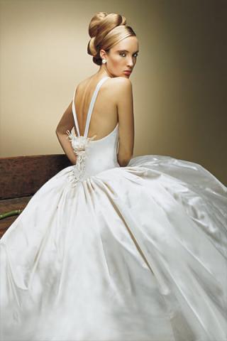 backless ballgown